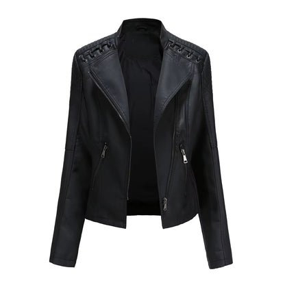 Women's Fashion Leather Jacket