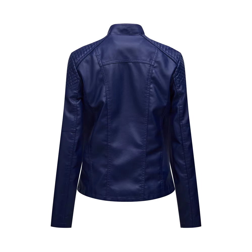 Women's Fashion Leather Jacket